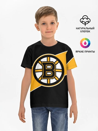 Детская базовая футболка / Бостон Брюинз, Boston Bruins