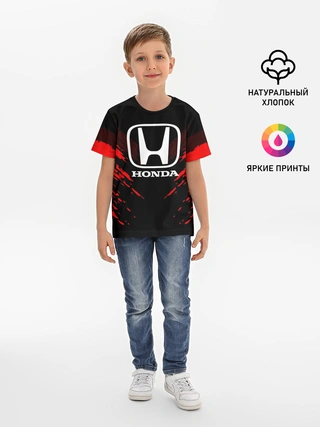 Детская базовая футболка / HONDA SPORT COLLECTION