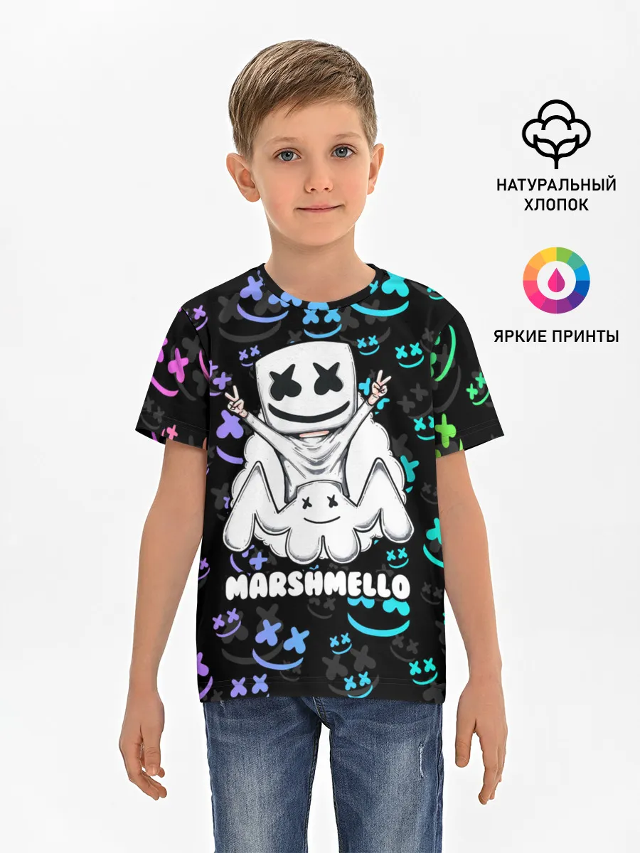 Детская базовая футболка / MARSHMELLO