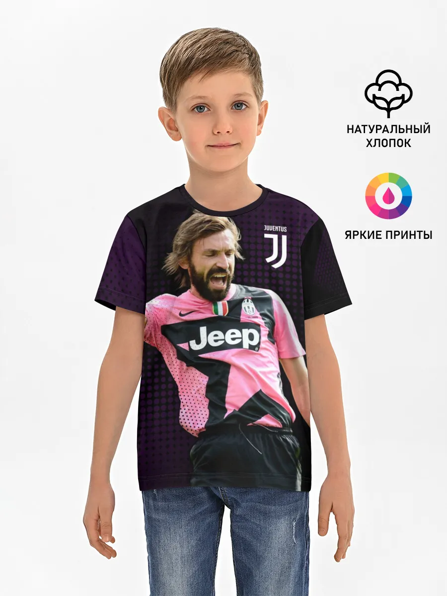 Детская базовая футболка / Andrea Pirlo