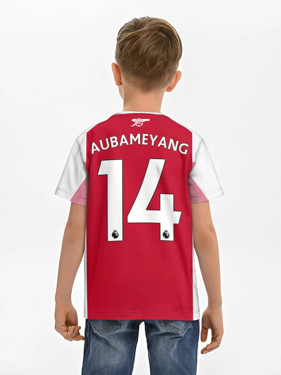 Детская базовая футболка / Aubameyang home 18-19