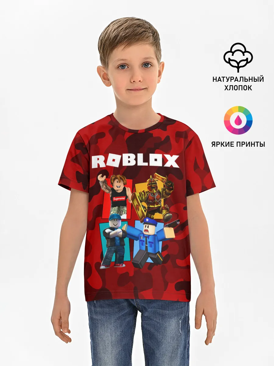 Детская базовая футболка / ROBLOX