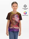 Детская базовая футболка / Lil Peep ART