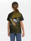 Детская базовая футболка / Pittsburgh Penguins на спине