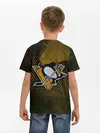 Детская базовая футболка / Pittsburgh Penguins на спине