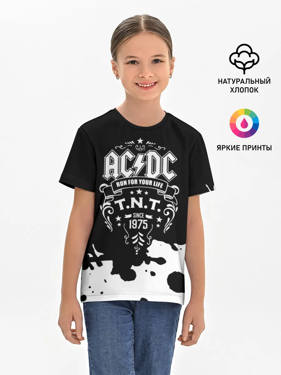 Детская базовая футболка / AC/DC T.N.T.