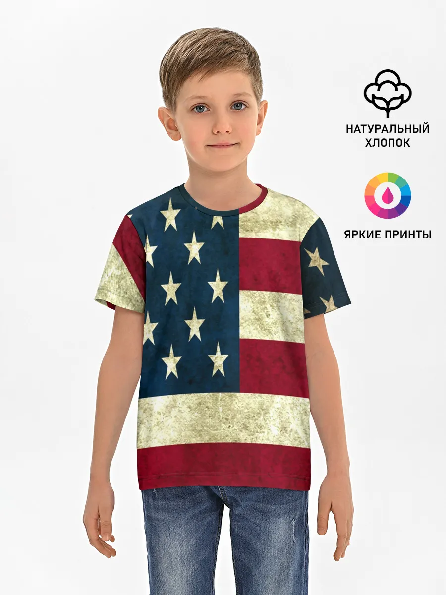 Детская базовая футболка / usa collection 2019