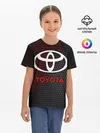 Детская базовая футболка / TOYOTA / ТОЙОТА