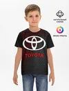 Детская базовая футболка / TOYOTA / ТОЙОТА