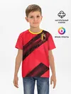 Детская базовая футболка / Belgium home EURO 2020