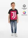 Детская базовая футболка / JUVENTUS / ЮВЕНТУС / НЕОН