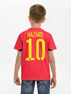 Детская базовая футболка / Hazard home EURO 2020