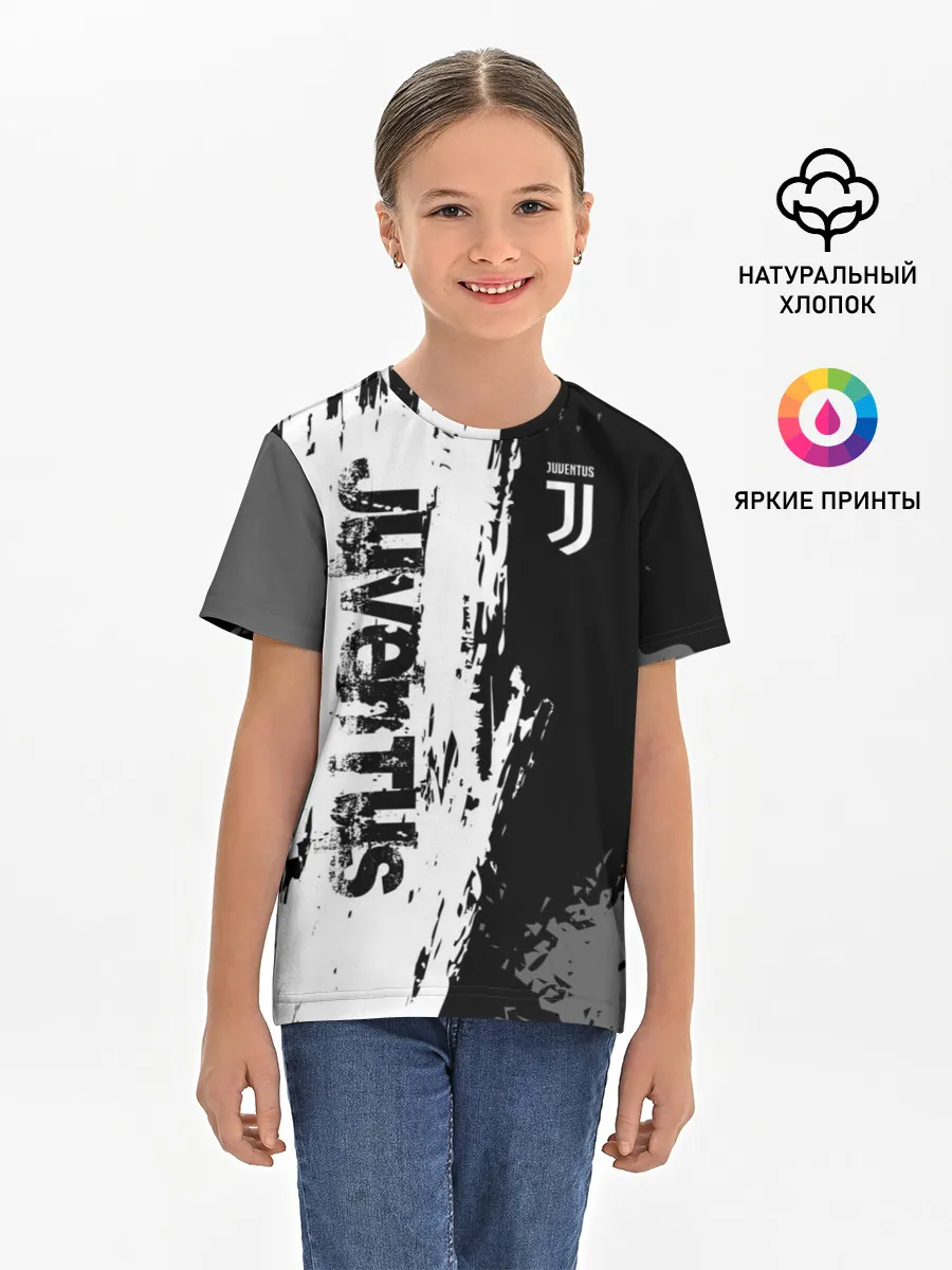 Детская базовая футболка / JUVENTUS / ЮВЕНТУС