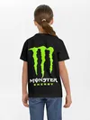 Детская базовая футболка / MONSTER ENERGY (+спина) (Z)