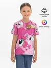 Детская базовая футболка / Pinkie Pie pattern