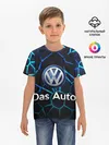 Детская базовая футболка / Volkswagen слоган Das Auto