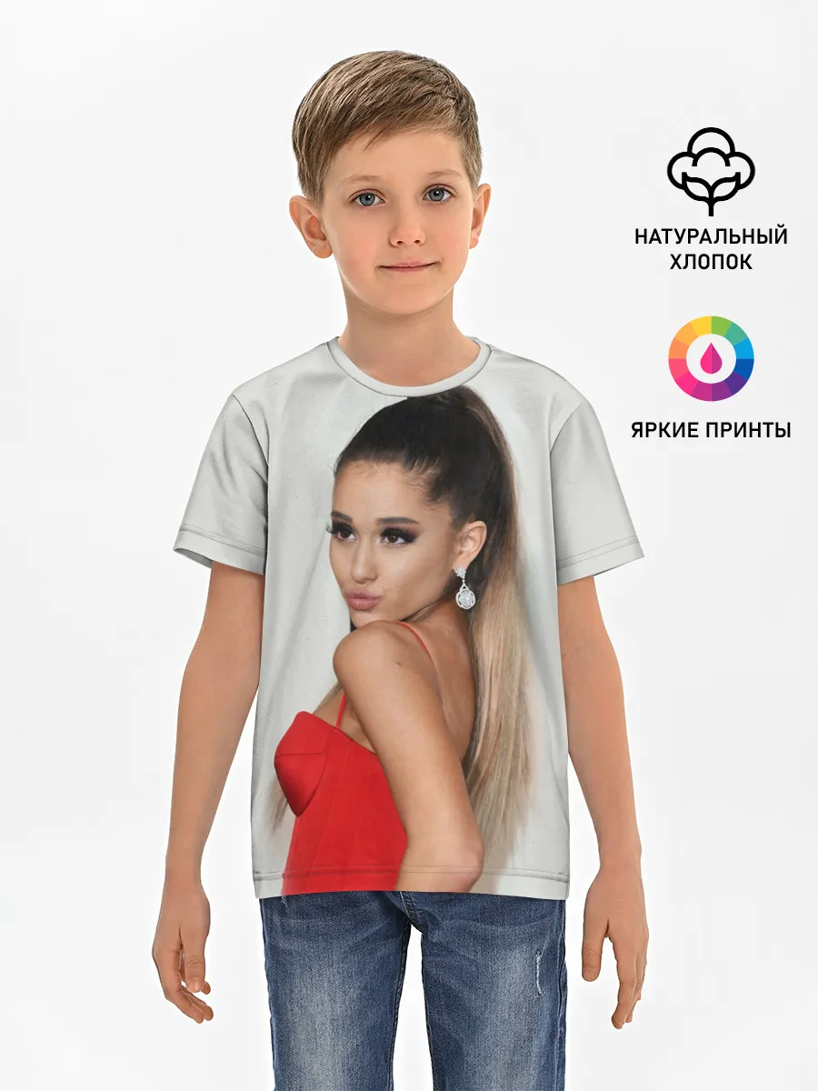 Детская базовая футболка / Ariana Grande (Ариана Гранде)