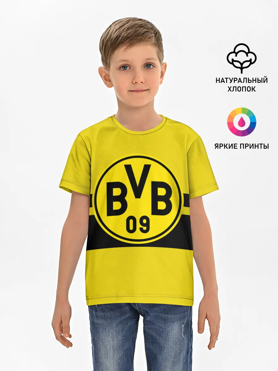 Детская базовая футболка / BORUSSIA DORTMUND