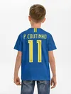 Детская базовая футболка / Coutinho away WC 2018