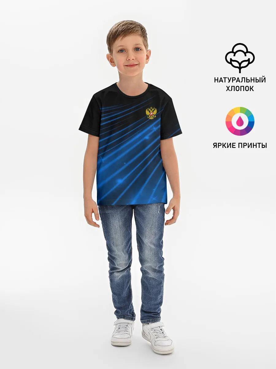 Детская базовая футболка / Russia Sport 2018 uniform