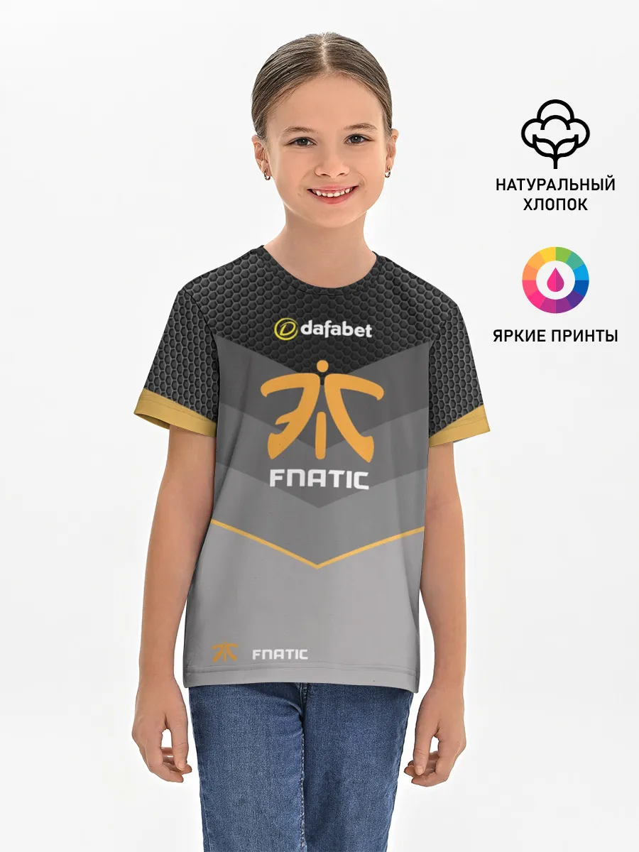 Детская базовая футболка / cs:go (Fnatic)