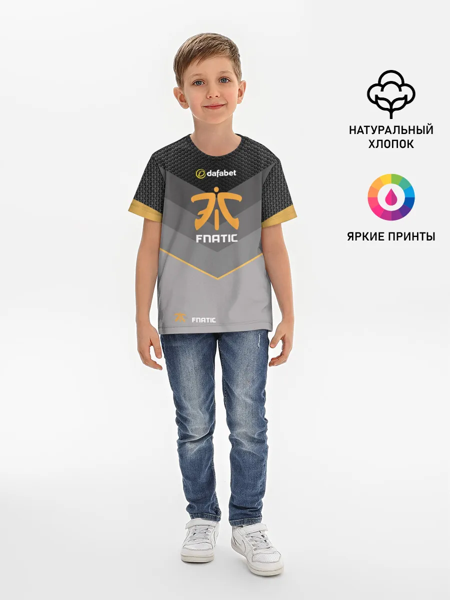 Детская базовая футболка / cs:go (Fnatic)