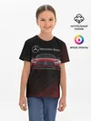 Детская базовая футболка / Mercedes Benz AMG.