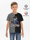 Детская базовая футболка / Brawl Stars CROW