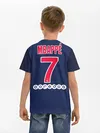 Детская базовая футболка / Mbappe home 18-19