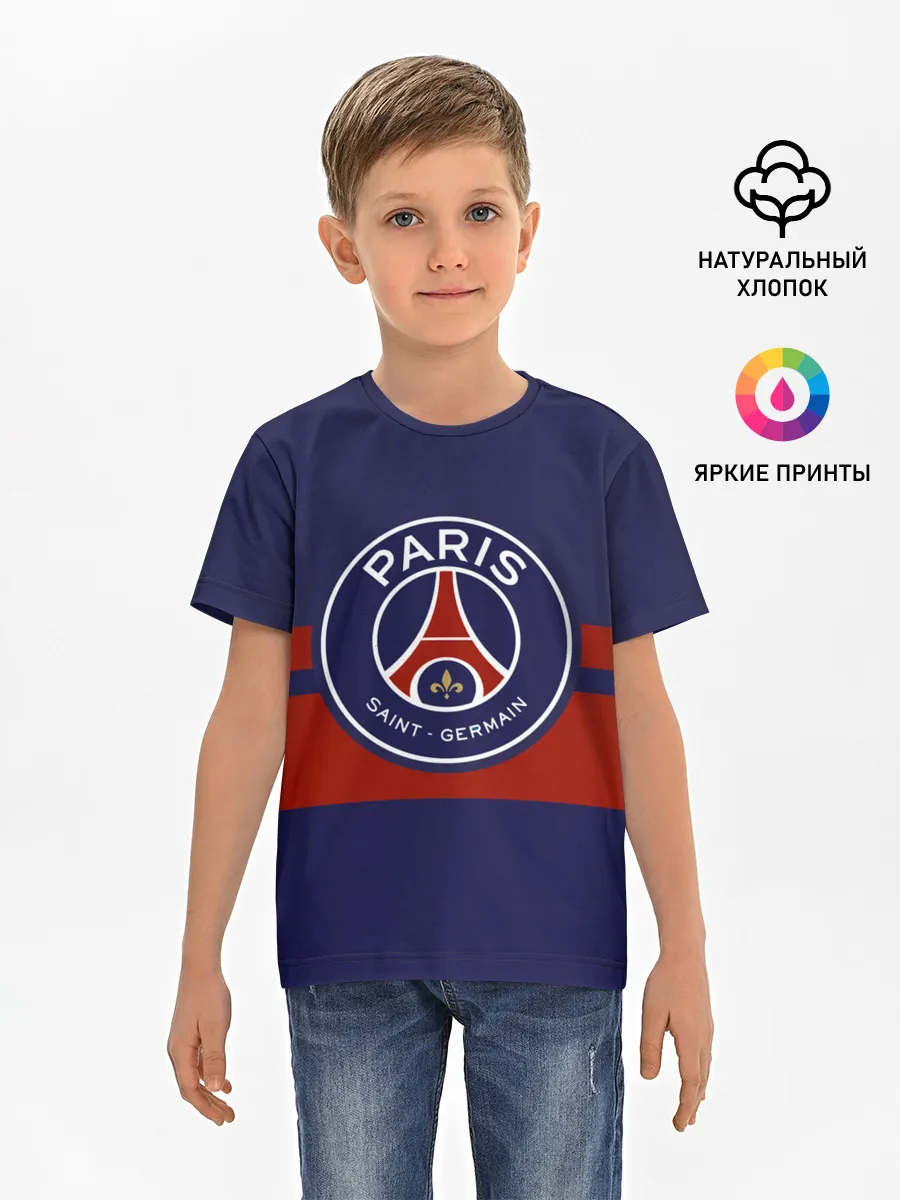 Детская базовая футболка / PSG