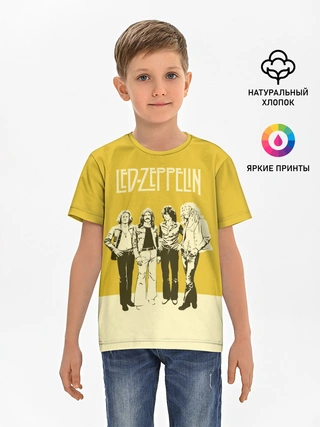 Детская базовая футболка / Led Zeppelin