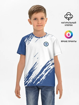 Детская базовая футболка / CHELSEA UNIFORM | ФОРМА ЧЕЛСИ