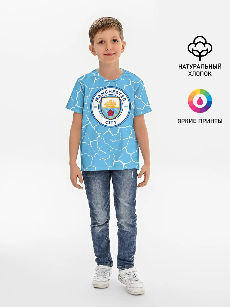 Детская базовая футболка / MANCHESTER CITY.