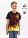 Детская базовая футболка / MANCHESTER UNITED / ДЬЯВОЛ