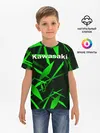 Детская базовая футболка / Kawasaki