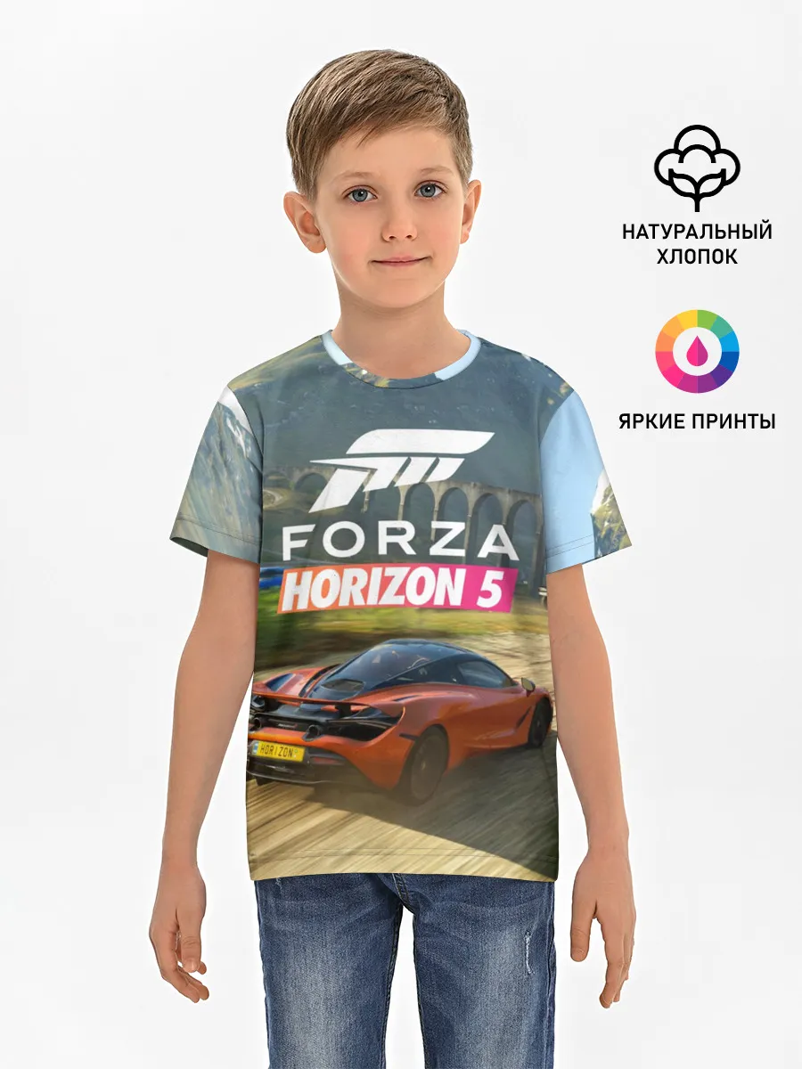 Детская базовая футболка / Forza Horizon 5, игра