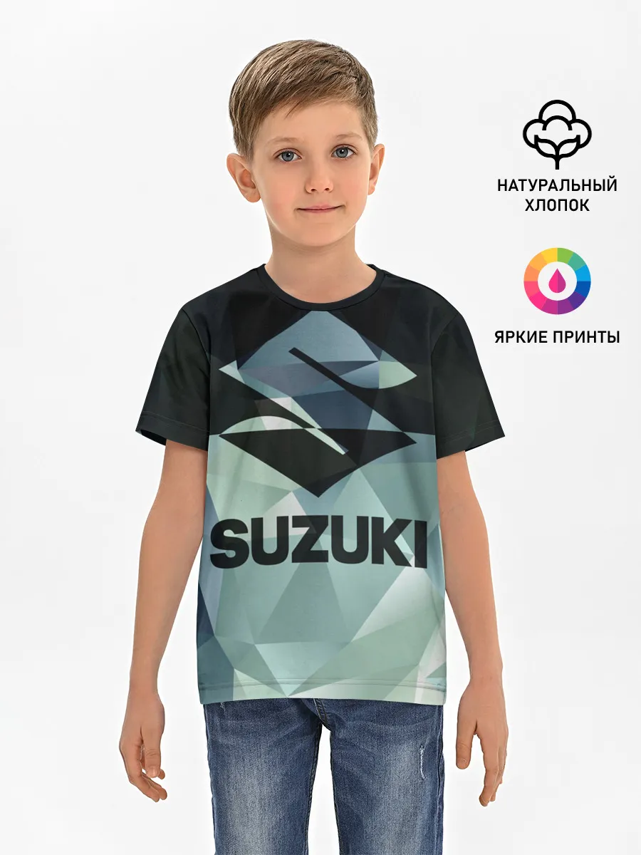 Детская базовая футболка / SUZUKI (5)