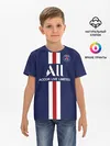 Детская базовая футболка / Mbappe Home 19-20