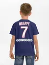 Детская базовая футболка / Mbappe Home 19-20