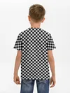 Детская базовая футболка / Checkerboard Color