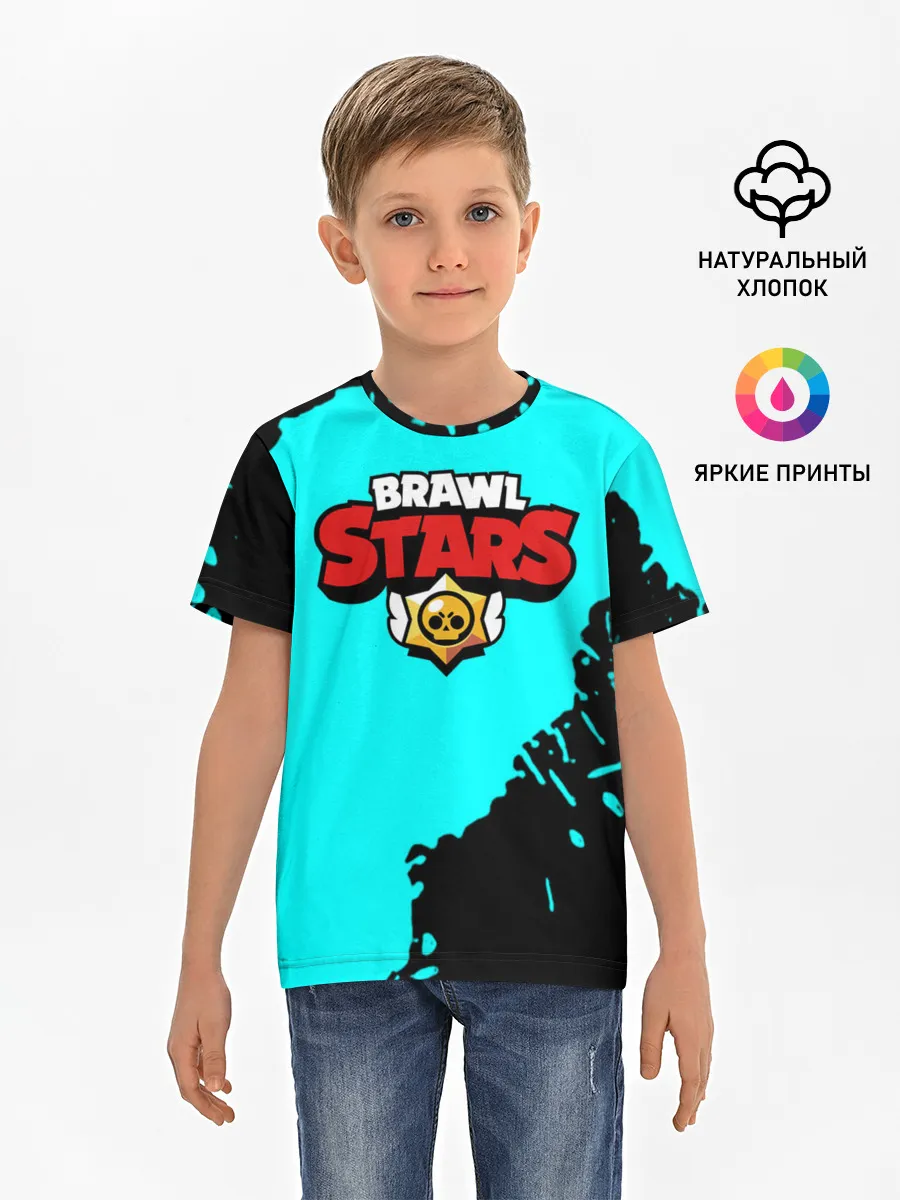 Детская базовая футболка / Brawl Stars