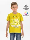 Детская базовая футболка / Pikachu Pika Pika