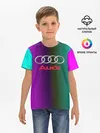 Детская базовая футболка / audi