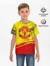 Детская базовая футболка / Manchester United Футбольный клуб.