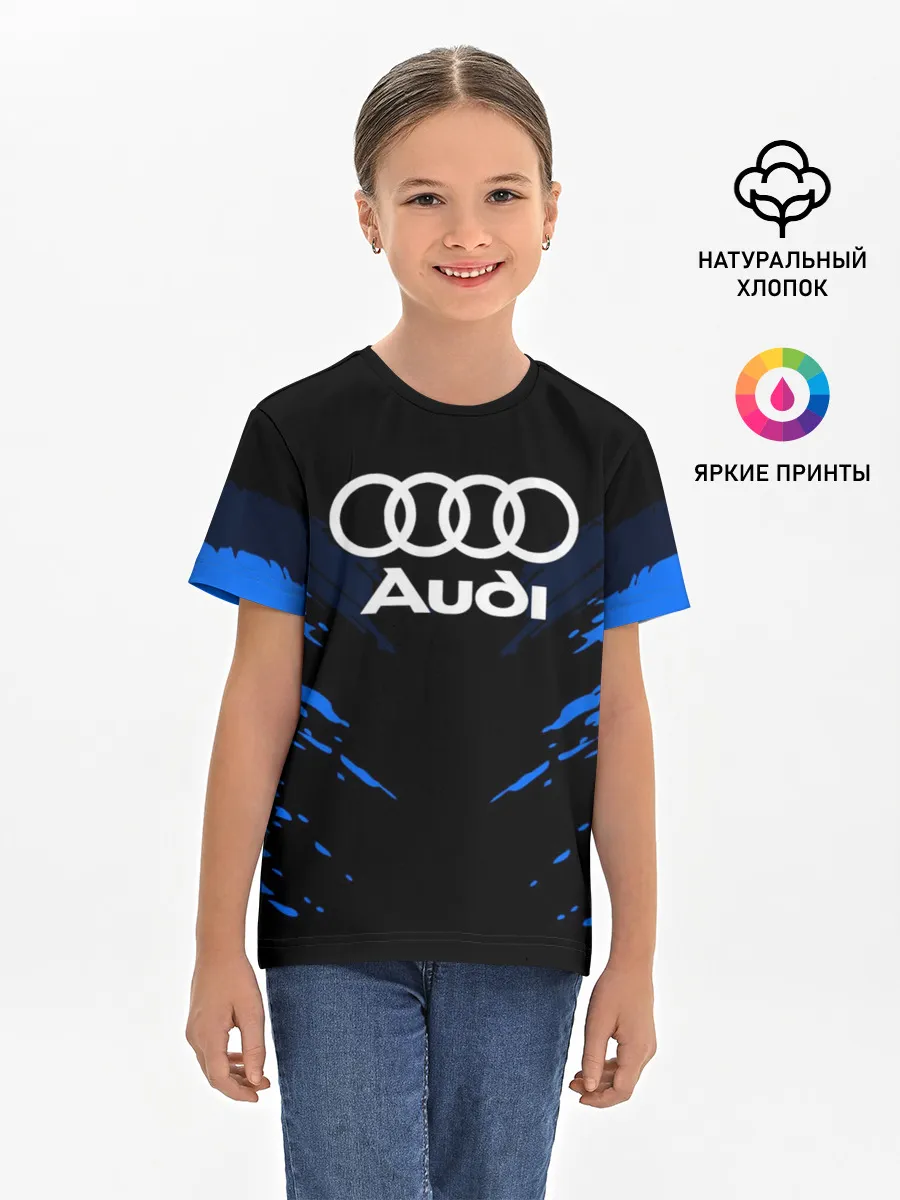 Детская базовая футболка / AUDI SPORT COLLECTION