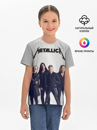 Детская базовая футболка / Metallica