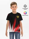 Детская базовая футболка / Russia sport collection