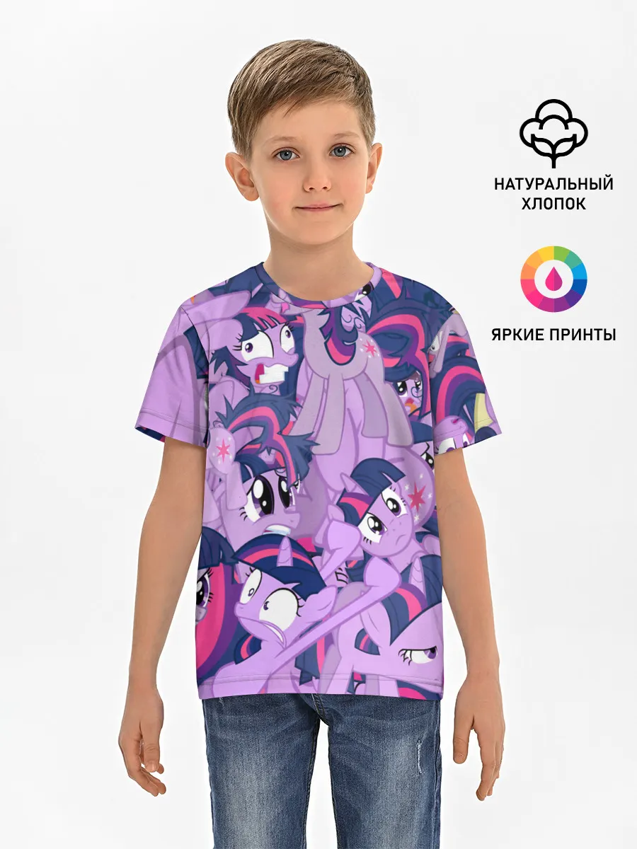 Детская базовая футболка / PATTERN PONY