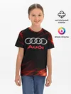 Детская базовая футболка / audi