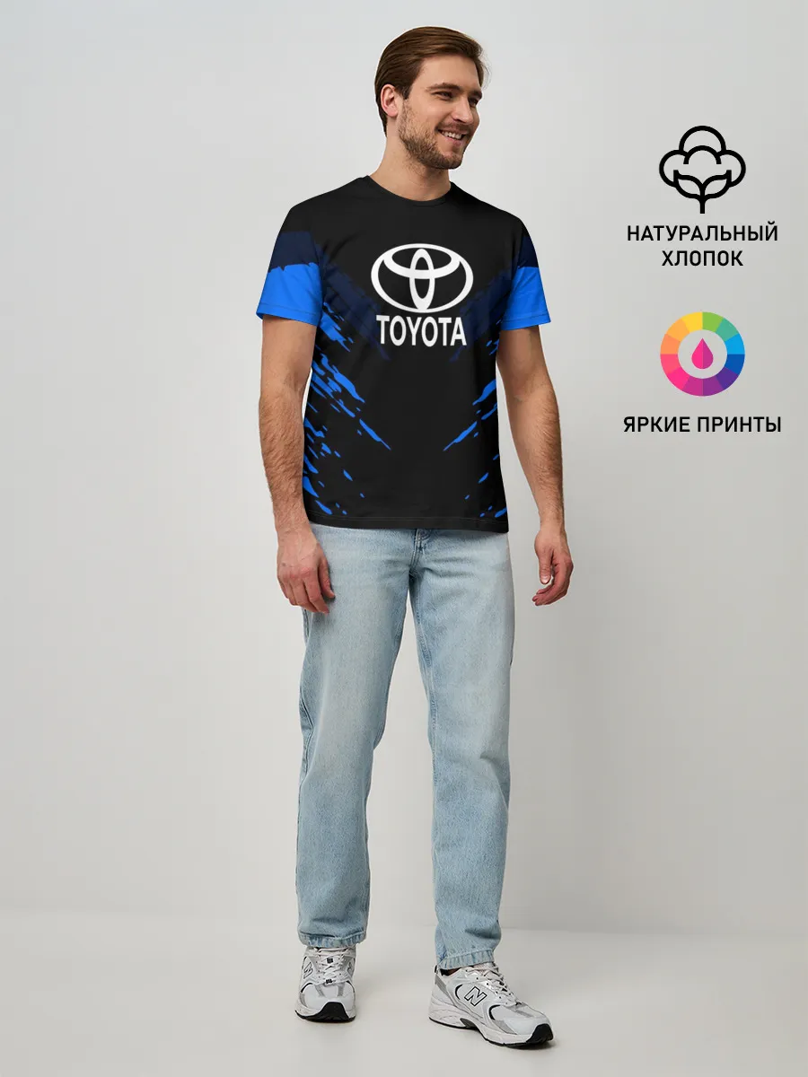 Мужская базовая футболка / TOYOTA SPORT COLLECTION